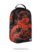 SprayGround Smurfs Red Stencil Dlxsv Backpack