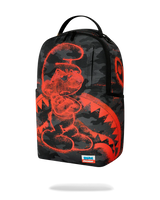 SprayGround Smurfs Red Stencil Dlxsv Backpack