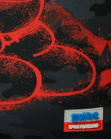 SprayGround Smurfs Red Stencil Dlxsv Backpack