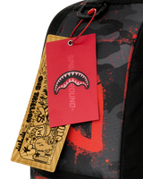 SprayGround Smurfs Red Stencil Dlxsv Backpack