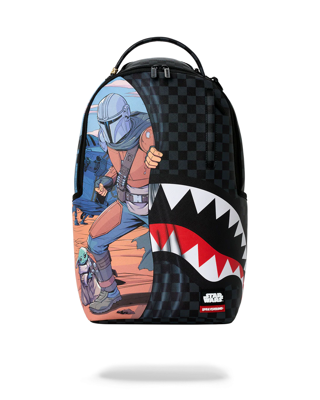 SprayGround Mando and Grogu Reveal Dlxsv Backpack