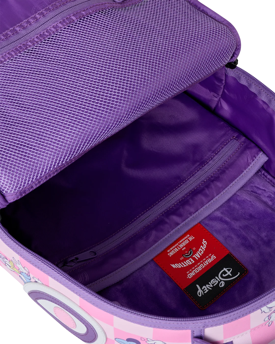 SprayGround Disney Minnie And Daisy Checkers Dlxsv Backpack