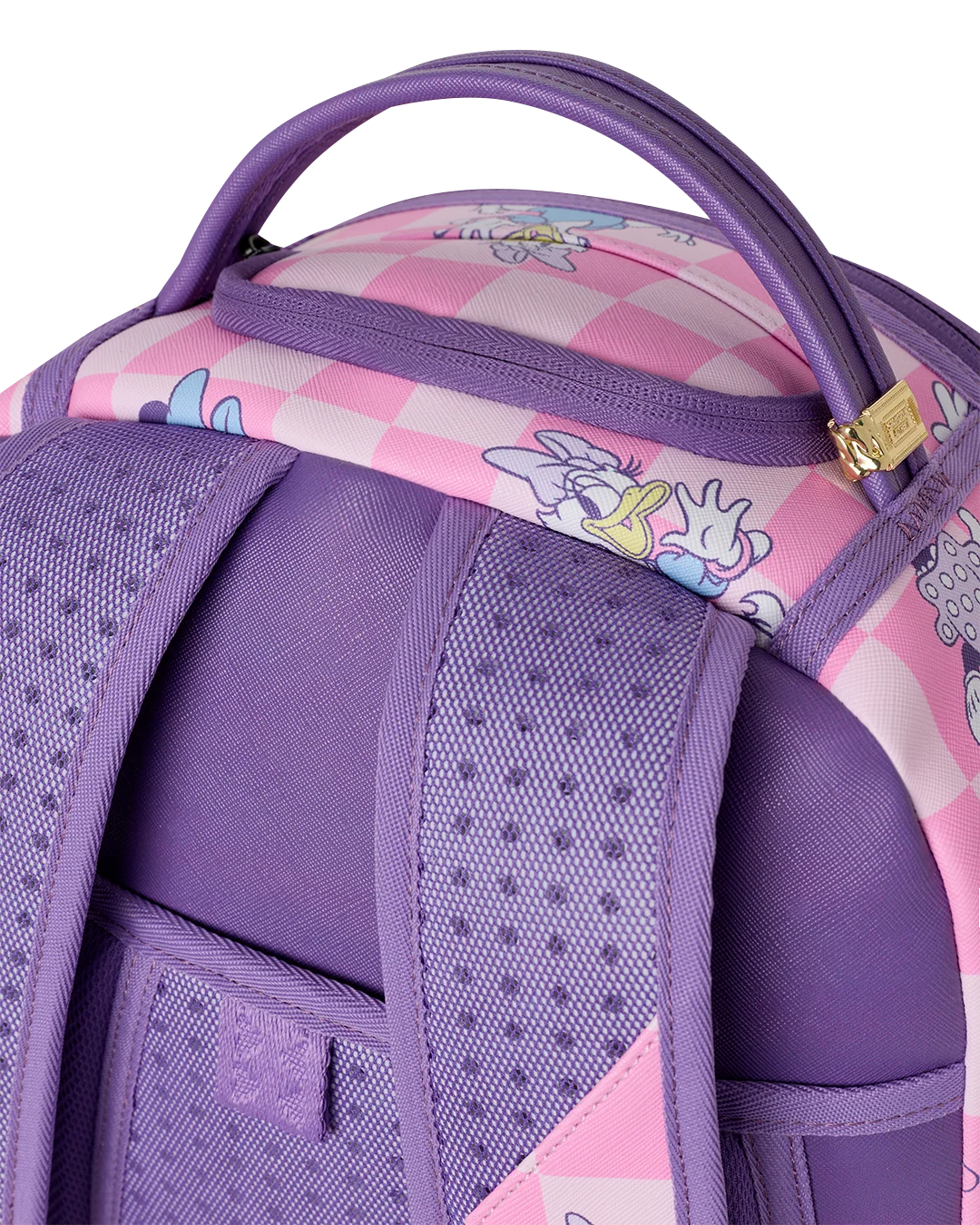 SprayGround Disney Minnie And Daisy Checkers Dlxsv Backpack