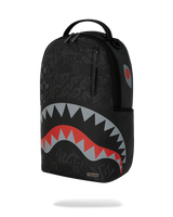 SprayGround 4AM Red Shark Dlxsv Backpack