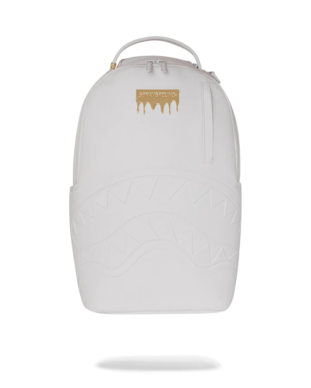 Sprayground Gold Brick Luxe White Dlxsv Backpack