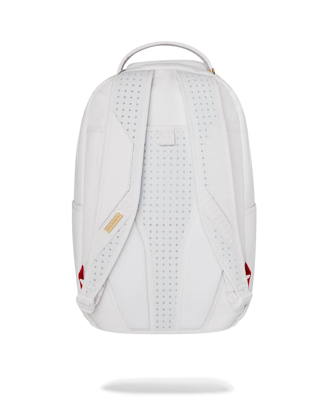 Sprayground Gold Brick Luxe White Dlxsv Backpack