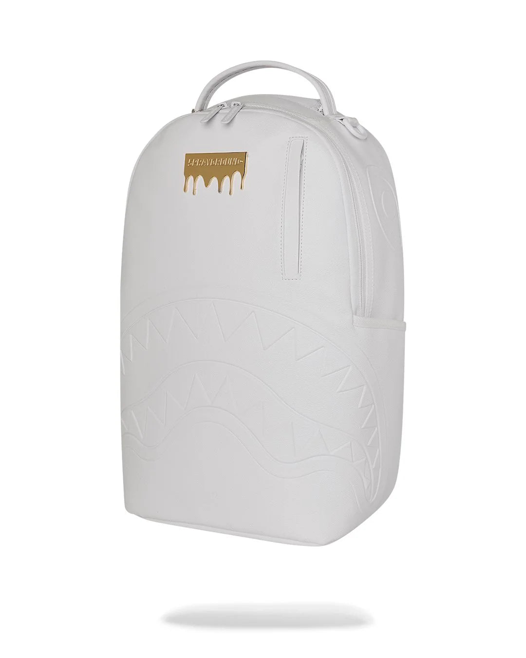 Sprayground Gold Brick Luxe White Dlxsv Backpack