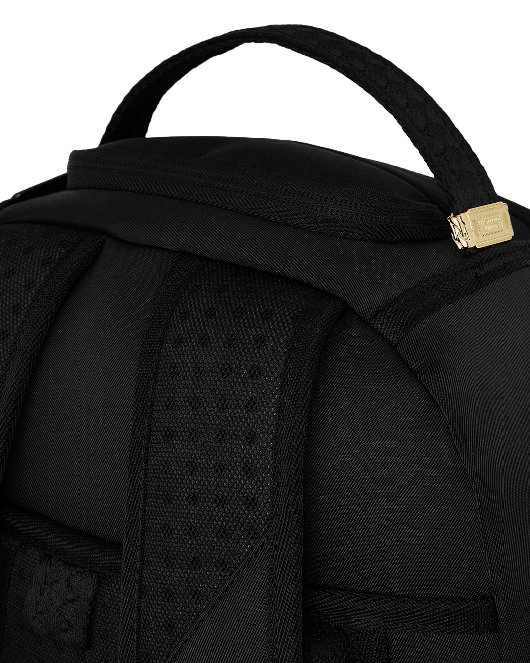 SprayGround Shark Central Black Nylon Camo Dlxsr Backpack
