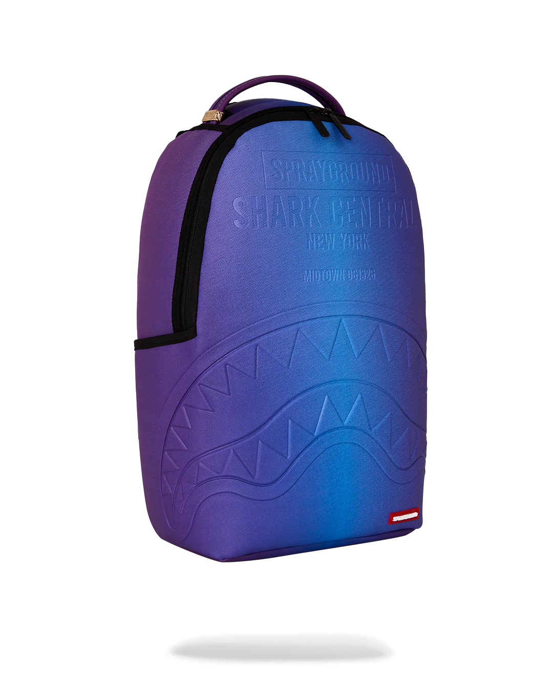 SprayGround Shark Central Embossed Dusk Dlxsv Backpack
