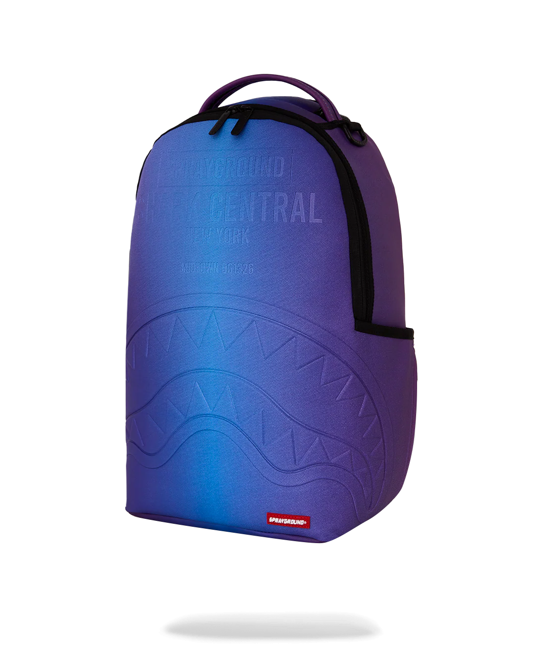 SprayGround Shark Central Embossed Dusk Dlxsv Backpack