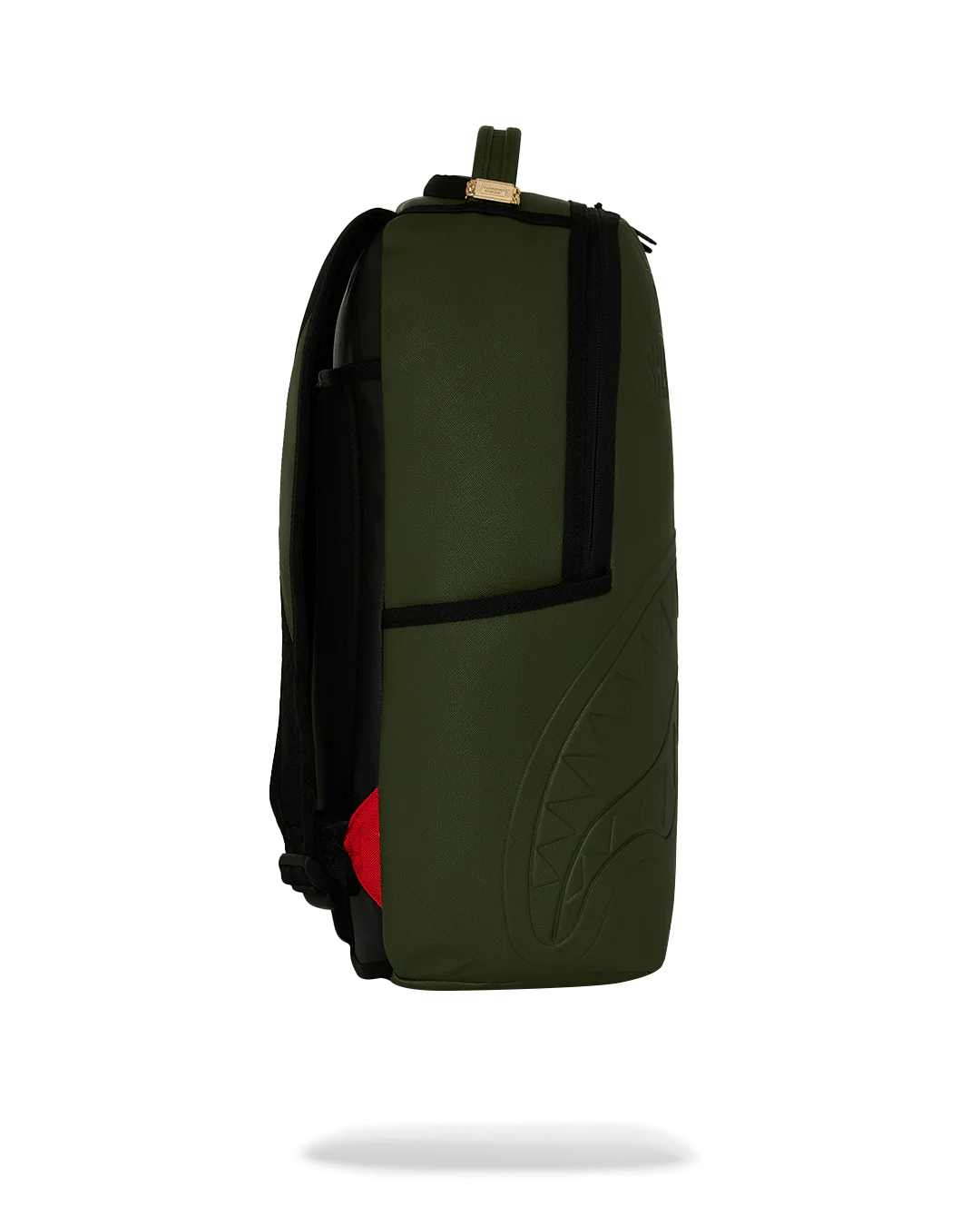 SprayGround Shark Central Embossed Green Dlxsv Backpack