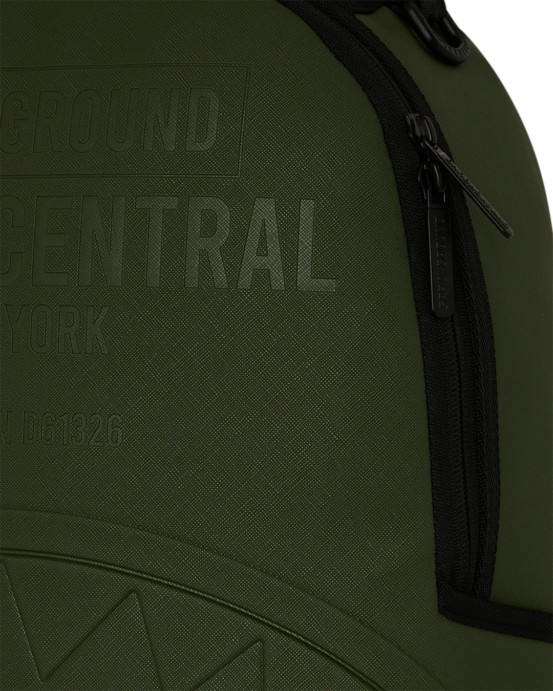 SprayGround Shark Central Embossed Green Dlxsv Backpack