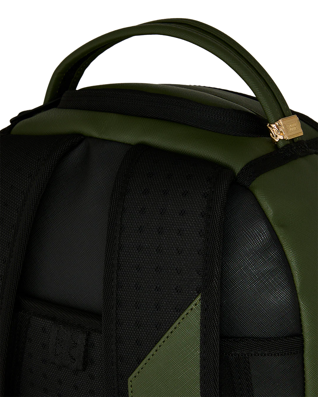 SprayGround Shark Central Embossed Green Dlxsv Backpack