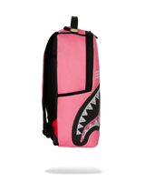 SprayGround Shark Central Pink Embroidered Dlxsv Backpack