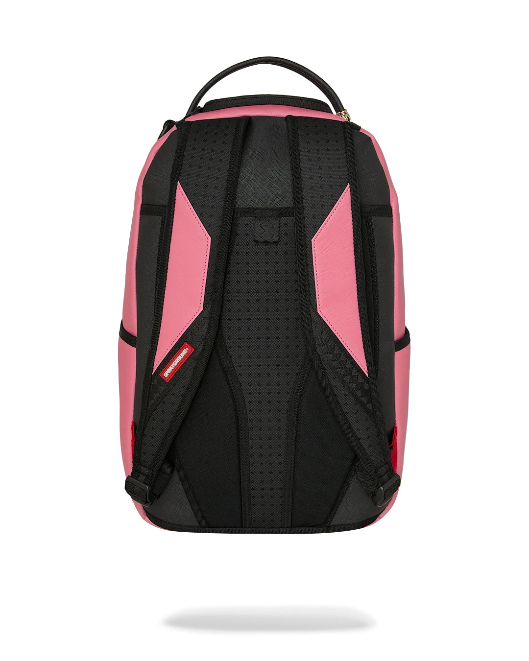 SprayGround Shark Central Pink Embroidered Dlxsv Backpack