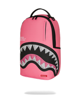 SprayGround Shark Central Pink Embroidered Dlxsv Backpack