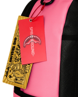 SprayGround Shark Central Pink Embroidered Dlxsv Backpack