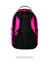 SprayGround Shark Central White Stencil Shark Pink Dlxsv Backpack