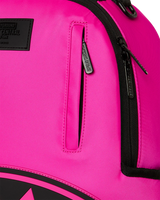 SprayGround Shark Central White Stencil Shark Pink Dlxsv Backpack