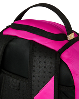 SprayGround Shark Central White Stencil Shark Pink Dlxsv Backpack