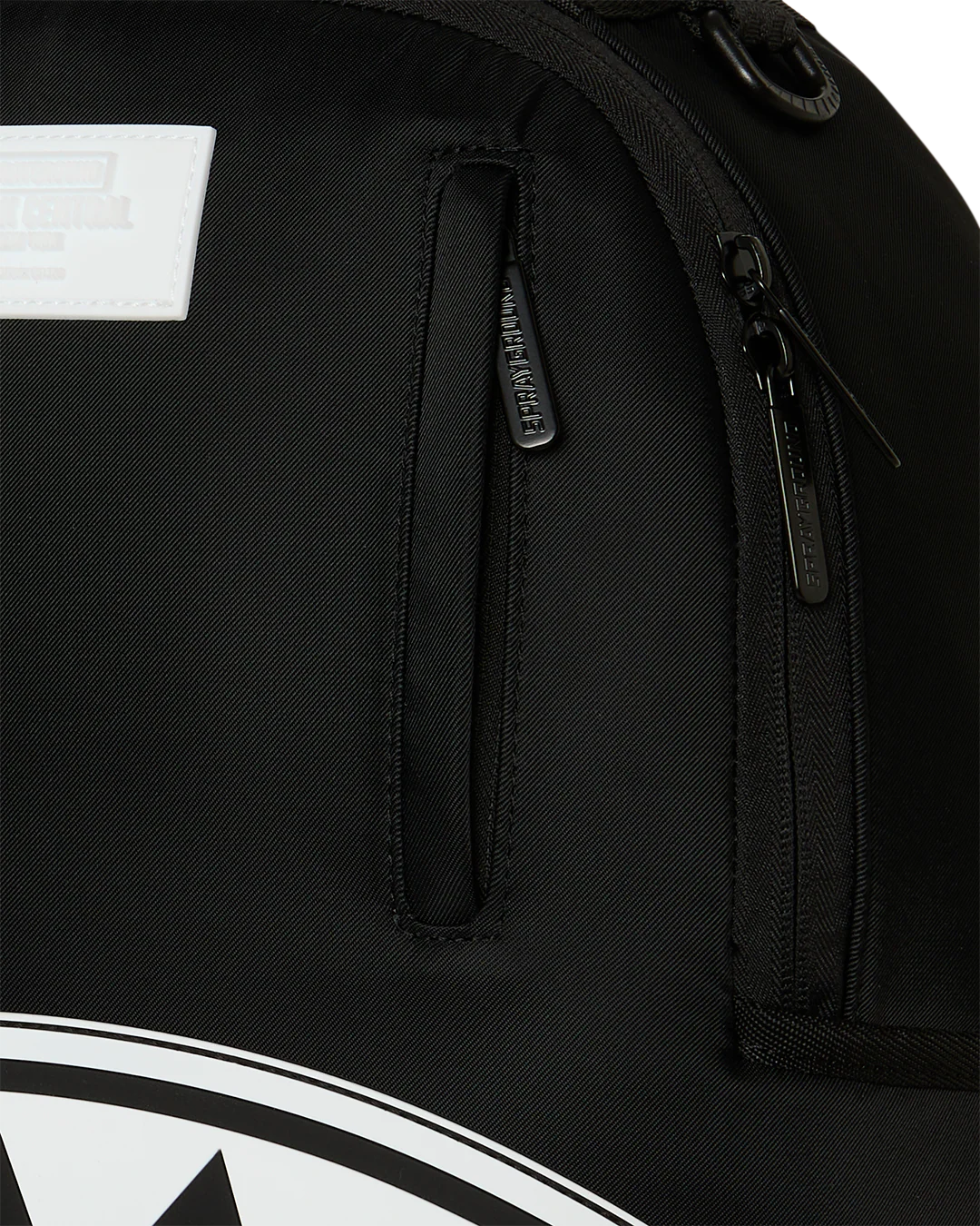 SprayGround Central 2 White And Black Backpack