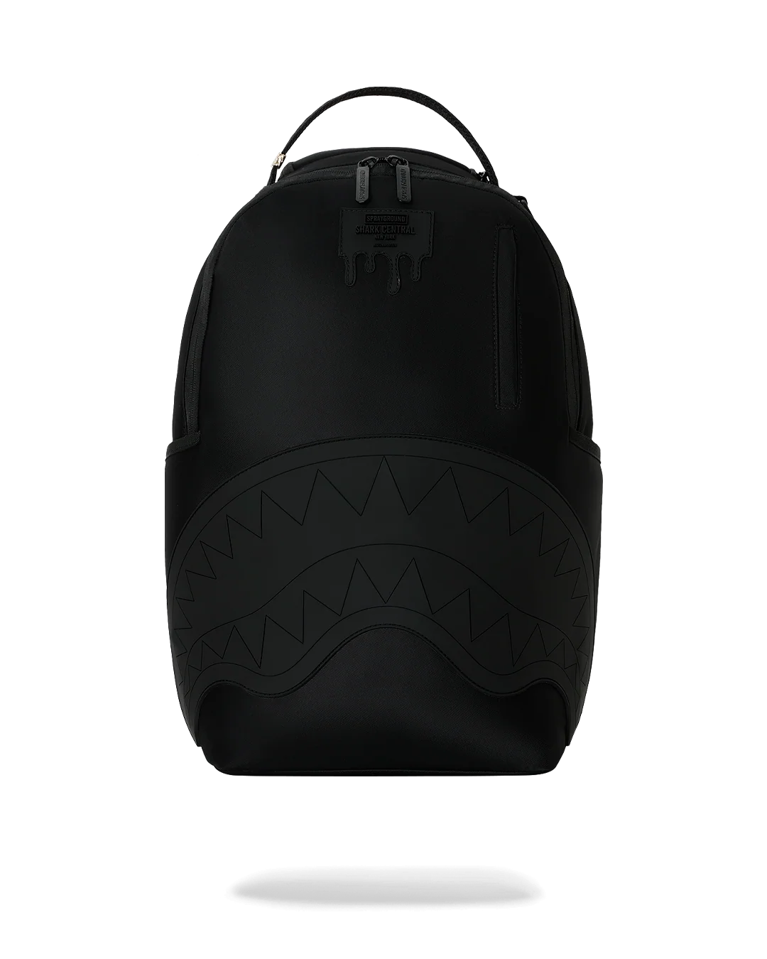 SprayGround Shark Central blacked Out Embossed Dlxs Backpack