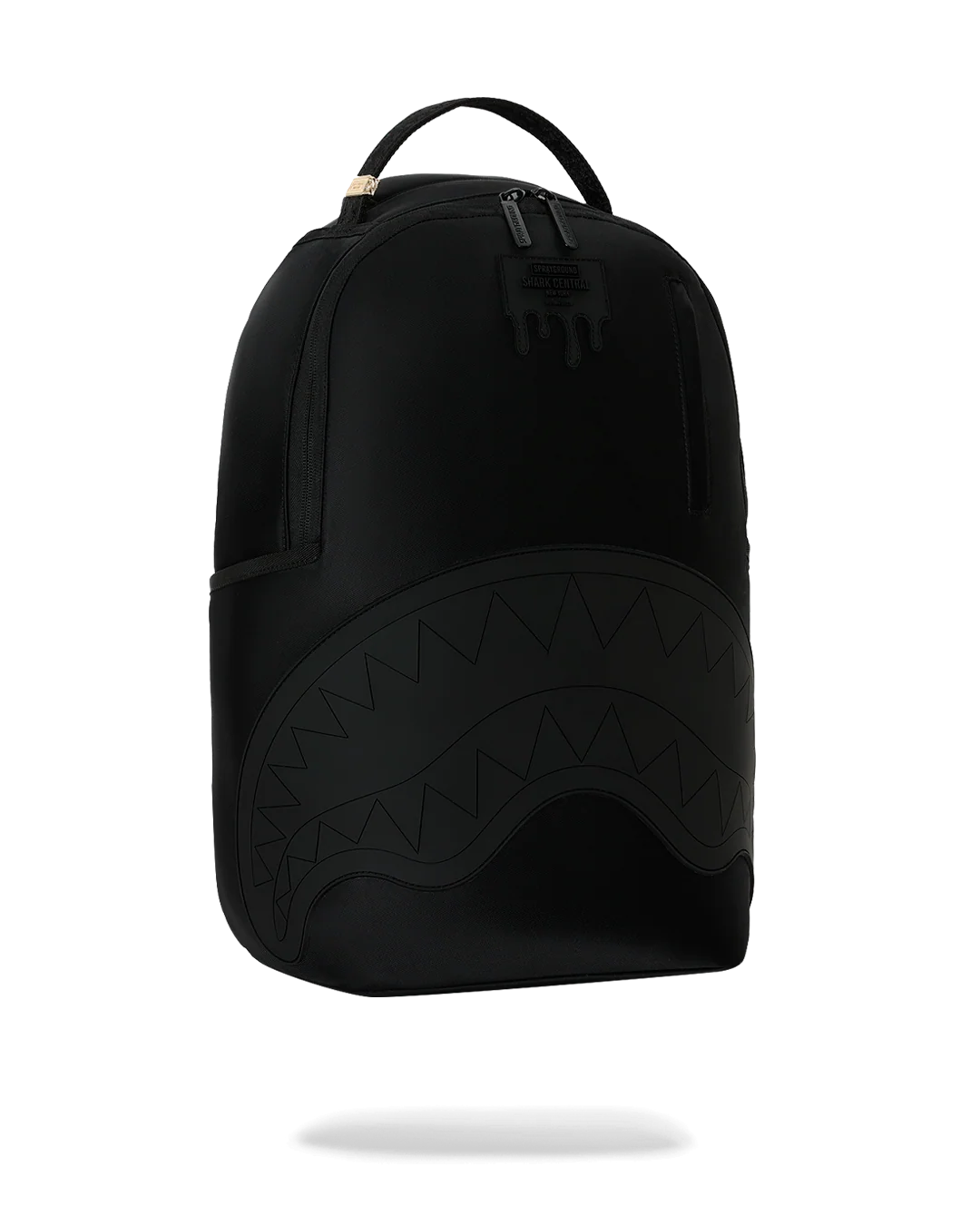 SprayGround Shark Central blacked Out Embossed Dlxs Backpack