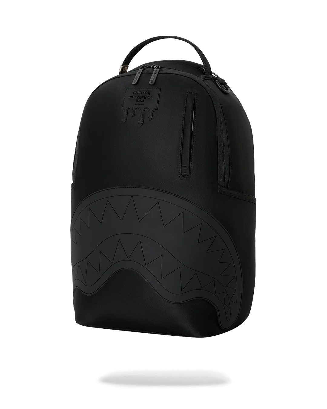 SprayGround Shark Central blacked Out Embossed Dlxs Backpack