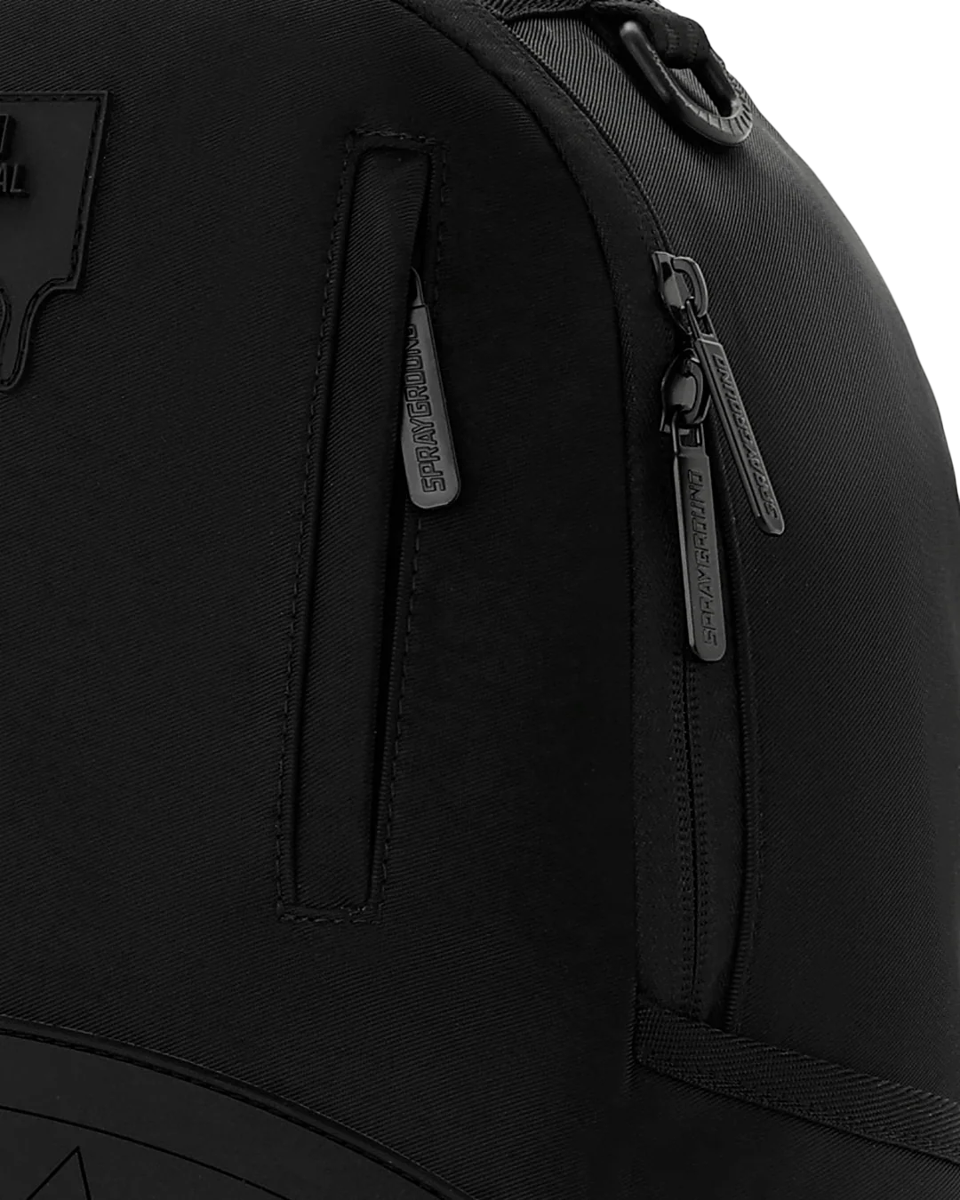 SprayGround Shark Central blacked Out Embossed Dlxs Backpack