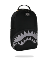 SprayGround Shark Central Black Nylon Grey Dlxs Backpack
