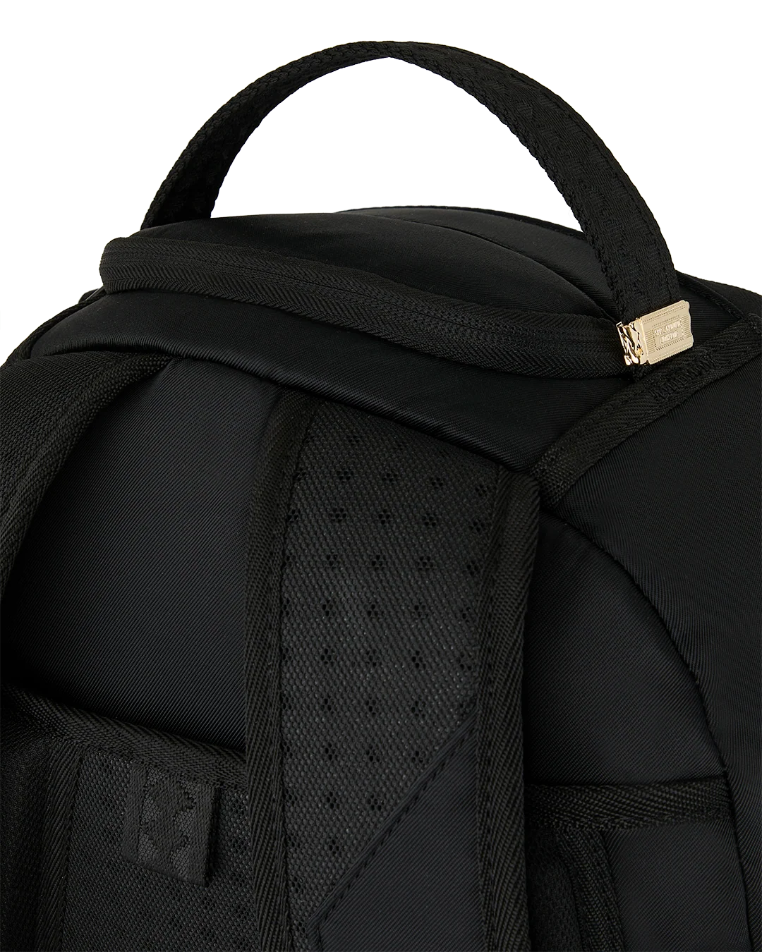 SprayGround Shark Central Black Nylon Grey Dlxs Backpack