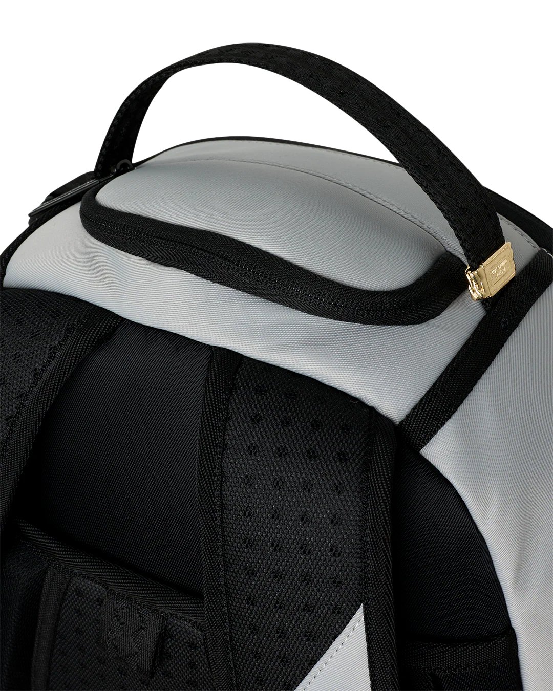 SprayGround Shark Central Tonal Grey Nylon Dlxs Backpack