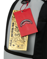 SprayGround Shark Central Tonal Grey Nylon Dlxs Backpack