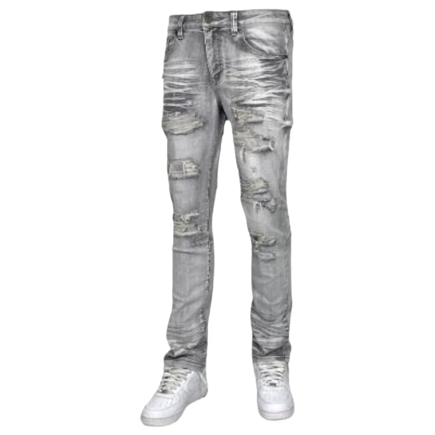 Blind Trust Rip Slim Fit Jeans Multi Colors