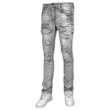 Blind Trust Rip Slim Fit Jeans Multi Colors