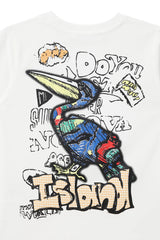 BLACK LABEL KIDS ISLAND T-SHIRT WHITE