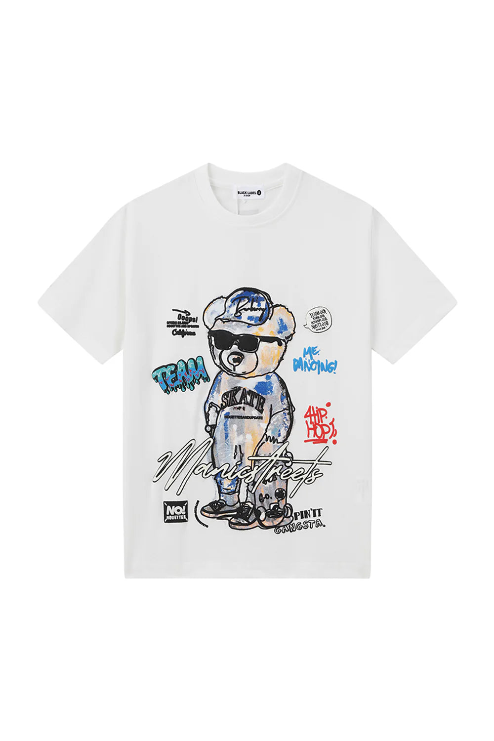 BLACK LABEL KIDS TEDDY T-SHIRT MULTI COLORS