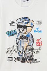 BLACK LABEL KIDS TEDDY T-SHIRT MULTI COLORS
