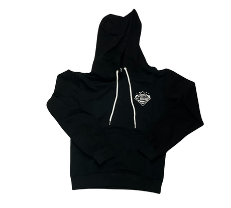 DNA World Wild Hoodie - Denim Hands - Black / Black