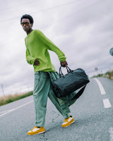 Sprayground Raised Check Large Duffle