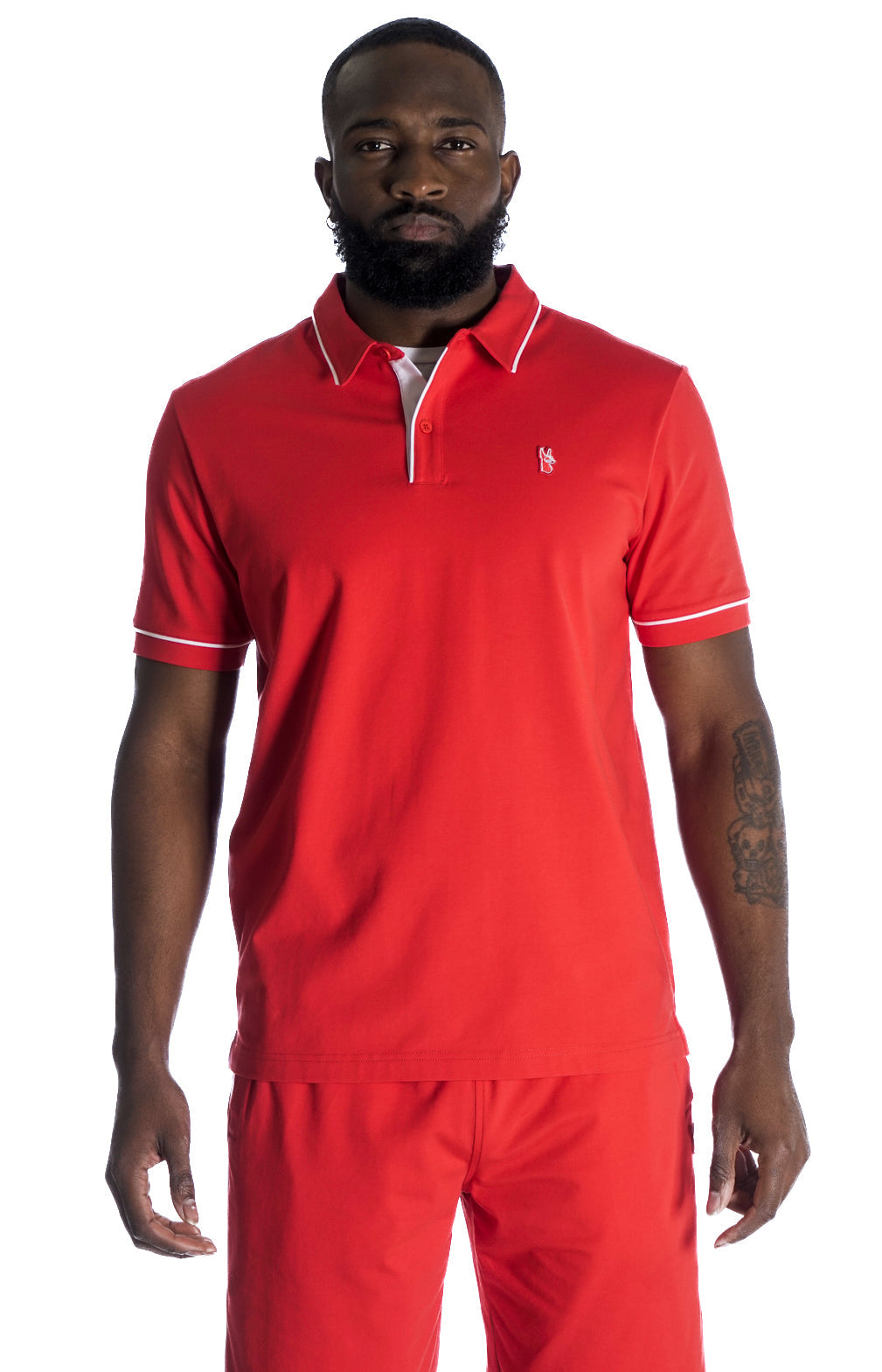 Makobi M383 Luciano Polo Shirt - Red