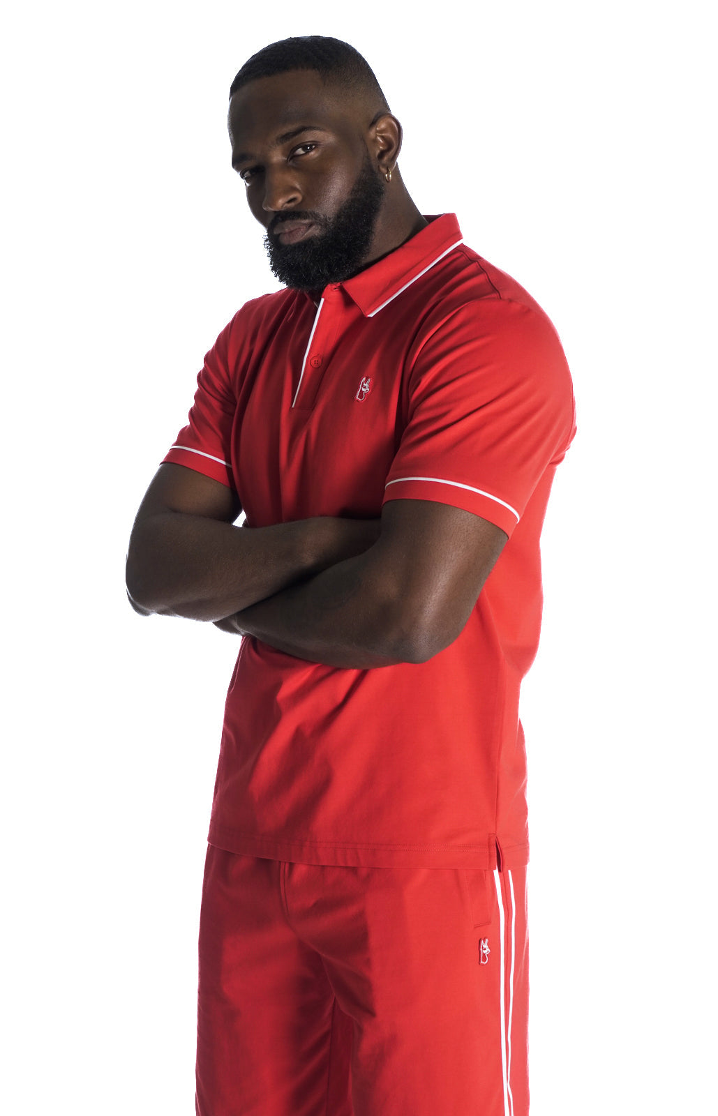 Makobi M383 Luciano Polo Shirt - Red