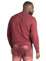 Makobi Sweatshirt | M4241 Lorenzino Crewneck - Burgundy