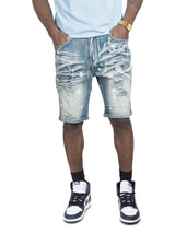 Makobi M607 Amato Denim Shorts - Light Wash