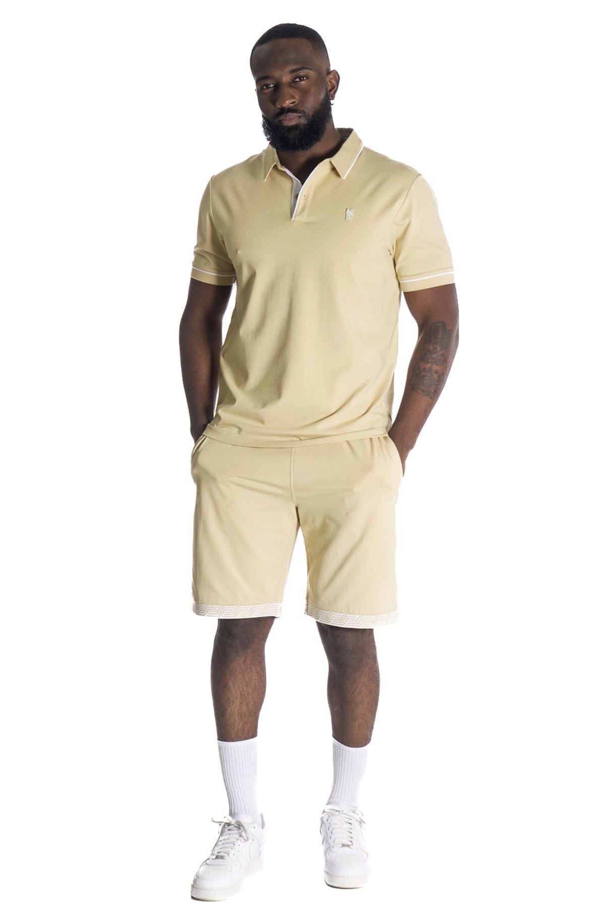 Makobi M383 Luciano Polo Shirt - Khaki