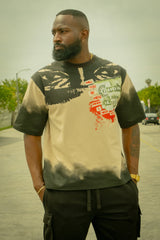 Makobi M369 Good Luck Money Tee - Khaki