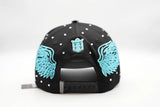 Big Boss Angel Rhinestone Crystal Black