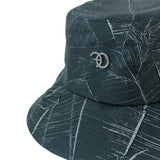 Makobi F004 Monico Nylon Bucket Hat - Black