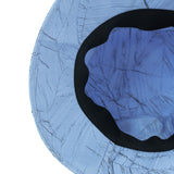 Makobi F004 Monico Nylon Bucket Hat - Blue
