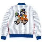 Frost Original F1047 Earners League Satin Varsity Jacket - White